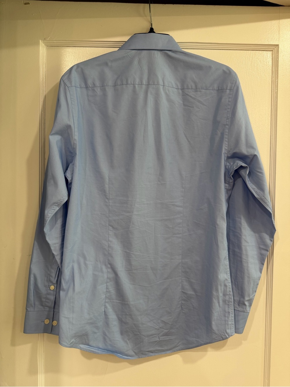 Kenneth Cole Reaction Light Blue Men's Dress Shirt - Button Front - Picture 4 of 5